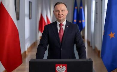 Polnischer Pr&auml;sident Duda: Raketeneinschlag in Przewod&oacute;w kann nicht als Angriff gewertet werden