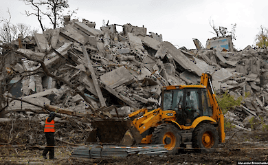 Kirgisen bieten Jobs im besetzten Mariupol an