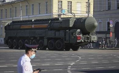 Die Russische Föderation unterhält auf der Krim boden-, luft- und seegestützte Atomsprengkopfträger