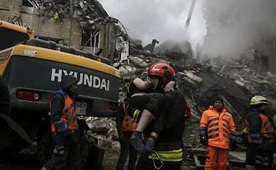 Hausanschlag in Dnipro: Zahl der Todesopfer steigt auf 27