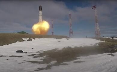 Russischer Raketentest mit Sarmat-Raketen w&auml;hrend Bidens Besuch in Kiew gescheitert