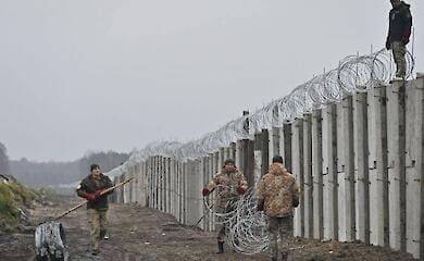 Ein Abschnitt der Grenze zu Weißrussland und Russland wird mit Minen übersät sein