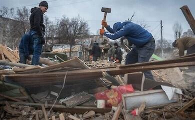 Arbeitslose in der Ukraine gehen weiterhin einer gesellschaftlich n&uuml;tzlichen Arbeit nach