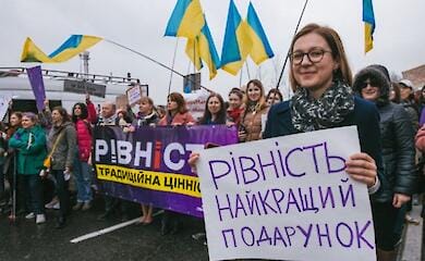 Mehr als 18% der Ukrainer halten den 8. M&auml;rz f&uuml;r einen &uuml;berholten sowjetischen Feiertag