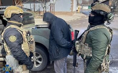 SBU nimmt FSS-Agent in Charkiw fest, der Terroranschläge plante