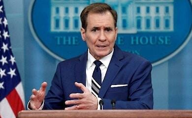 Wenn Russland Angst vor Geschossen mit abgereichertem Uran hat, sollen sie ihre Panzer aus der Ukraine abziehen - Wei&szlig;es Haus