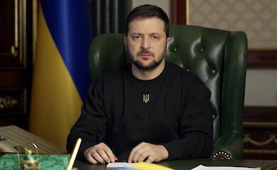 der ukrainische Pr&auml;sident besucht Polen am 5. April