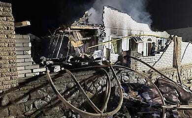 Russland sagt, es habe eine strategische Einrichtung zerst&ouml;rt und kommentiert die T&ouml;tung eines Kindes in Saporischschja