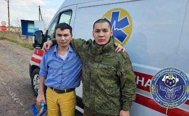 Ukraine &uuml;bergibt im Rahmen eines Gefangenenaustauschs f&uuml;nf weitere schwer verletzte Gefangene an die russische Seite
