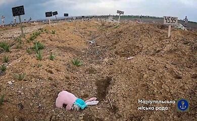 Zahl der Gr&auml;ber im russisch besetzten Mariupol steigt - Stadtverwaltung