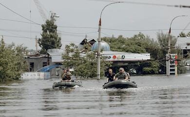 Hochwasserpegel in der Region Kherson um fast 30 cm gesenkt - HOVA
