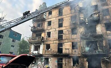 Die Zahl der Opfer des n&auml;chtlichen Angriffs auf Krivyi Rig steigt an