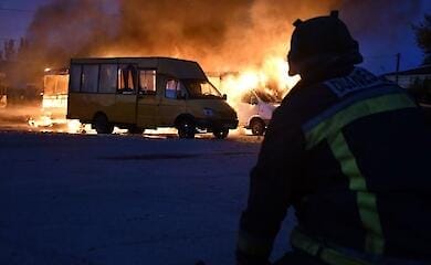 Russen beschießen heute Nacht erneut die Region Kherson