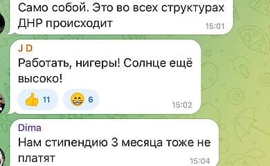 In Mariupol "befreien die Besatzer die &ouml;rtlichen Lehrer von ihren Geh&auml;ltern"