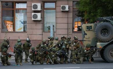 In Moskau wurde eine Anti-Terror-Operation verhängt. Putin nennt Prigozhin einen Verräter