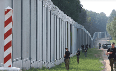 Polen schickt zus&auml;tzliche Polizeikr&auml;fte an die Grenze zu Belarus 