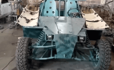 Erfinder aus Zaporizhzhya baut einzigartige Miniautos für die AFU