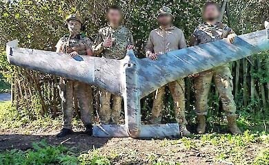 Grenzschutzbeamte von Steel Frontier landen Russlands neueste Drohne