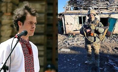 Kampfarzt Andriy Babynskyy, Gr&uuml;nder der internationalen Veranstaltung "Megamarch u vyshyvanki", starb an der Front