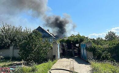 Ein Kind, das w&auml;hrend des Beschusses von Kherson schwer verwundet wurde, ist gestorben