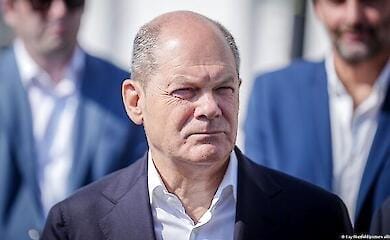 Olaf Scholz erteilte den Gegnern von Waffenlieferungen an die Ukraine einen emotionalen R&uuml;ffel
