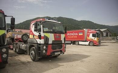 Ukrainische Retter beenden Arbeit in Slowenien (Video, Foto)