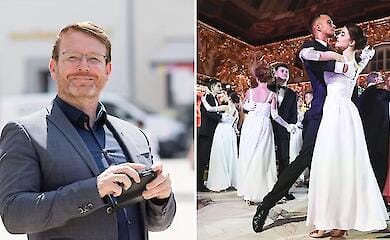 Der Bürgermeister einer deutschen Stadt besuchte einen Gala-Ball in St. Petersburg