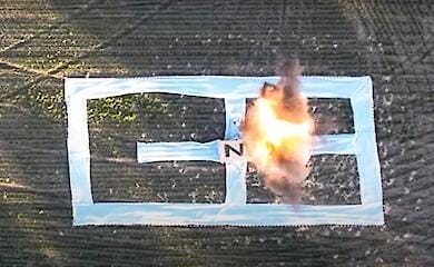 Flugplatz Kursk von Pappdrohnen angegriffen - Journalistin (Video)