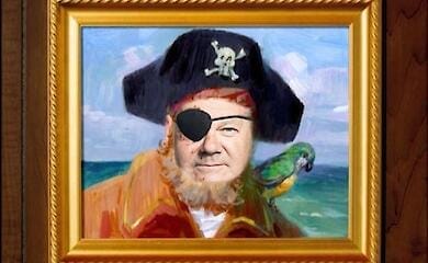 Die sozialen Medien reagierten mit Memes von Scholz mit einer "Piraten"-Armbinde (Foto)