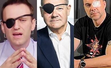 Die sozialen Medien reagierten mit Memes von Scholz mit einer "Piraten"-Armbinde (Foto)