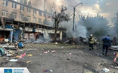Bilder von den Folgen des Beschusses von Konstantinowka ver&ouml;ffentlicht (Video, Fotos)