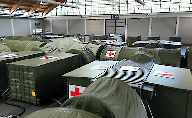 Rheinmetall Concern &uuml;bergibt ein Feldlazarett an die AFU