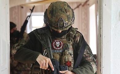 Mitglieder der Terrorgruppe PMC "Wagner" konzentrieren sich um Bakhmut, Region Donezk