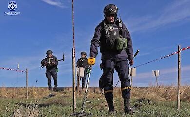 Ein Teenager wurde in der Region Charkiw durch einen Sprengsatz in die Luft gesprengt