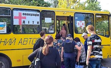 Mehr als 67 Tausend Menschen wurden dieses Jahr aus den Regionen Kharkiv und Kherson evakuiert