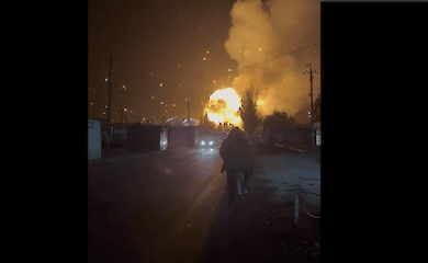 Russische Lagerh&auml;user in der Region Donezk gesprengt