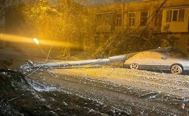 Russen auf TOT können die Folgen von schlechtem Wetter nicht verkraften