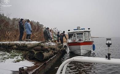 Rettungskr&auml;fte des Staatlichen Katastrophenschutzes f&uuml;hrten den Einsatz "Nasse Spritzer" im Gebiet Poltawa durch
