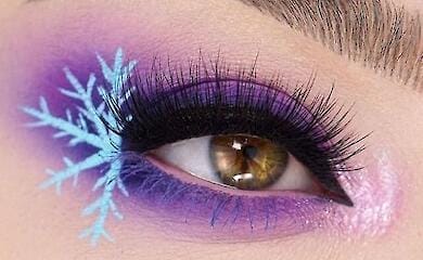 Neujahrs-Make-up 2024: stilvolle Ideen mit Fotos