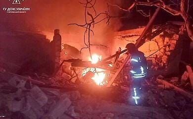 Russische F&ouml;deration &uuml;ber Nacht Drohnenangriff, es gibt Todesopfer