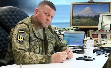 Zaluzhny verteidigte seine Dissertation