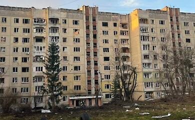In Lemberg wurden durch einen russischen Angriff drei Schulen und ein Kindergarten besch&auml;digt, eine Person kam ums Leben