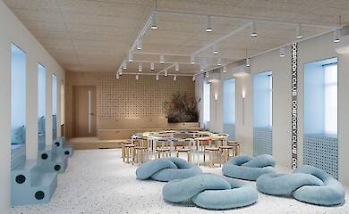 Ein "Ort der Kraft" für Kinder und Jugendliche arbeitet in Kiew