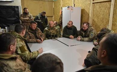 Umerov und Zaluzhny besuchten in der N&auml;he von Kupyansk