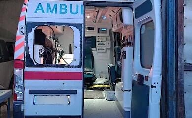 Russische Truppen beschießen Ambulanzstation in der Region Kherson