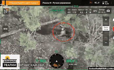 Luftaufklärungsteam befreit einen AFU-Soldaten mit Hilfe einer Drohne aus der Gefangenschaft