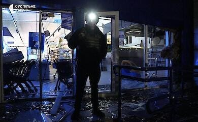 Russische Truppen griffen Charkiw mit Drohnen an