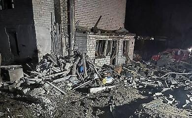 In Dnipro wurden 10 H&auml;user durch Beschuss besch&auml;digt