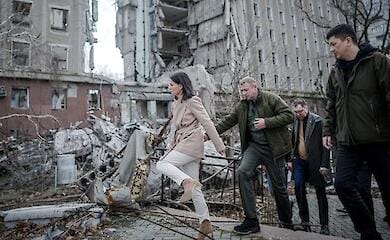 Annalena Berbocks Autokolonne wurde von einer RF-Drohne gejagt