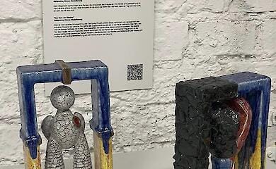 Kleine CeGlin-Ausstellung zum Krieg in der Ukraine in Wien eröffnet